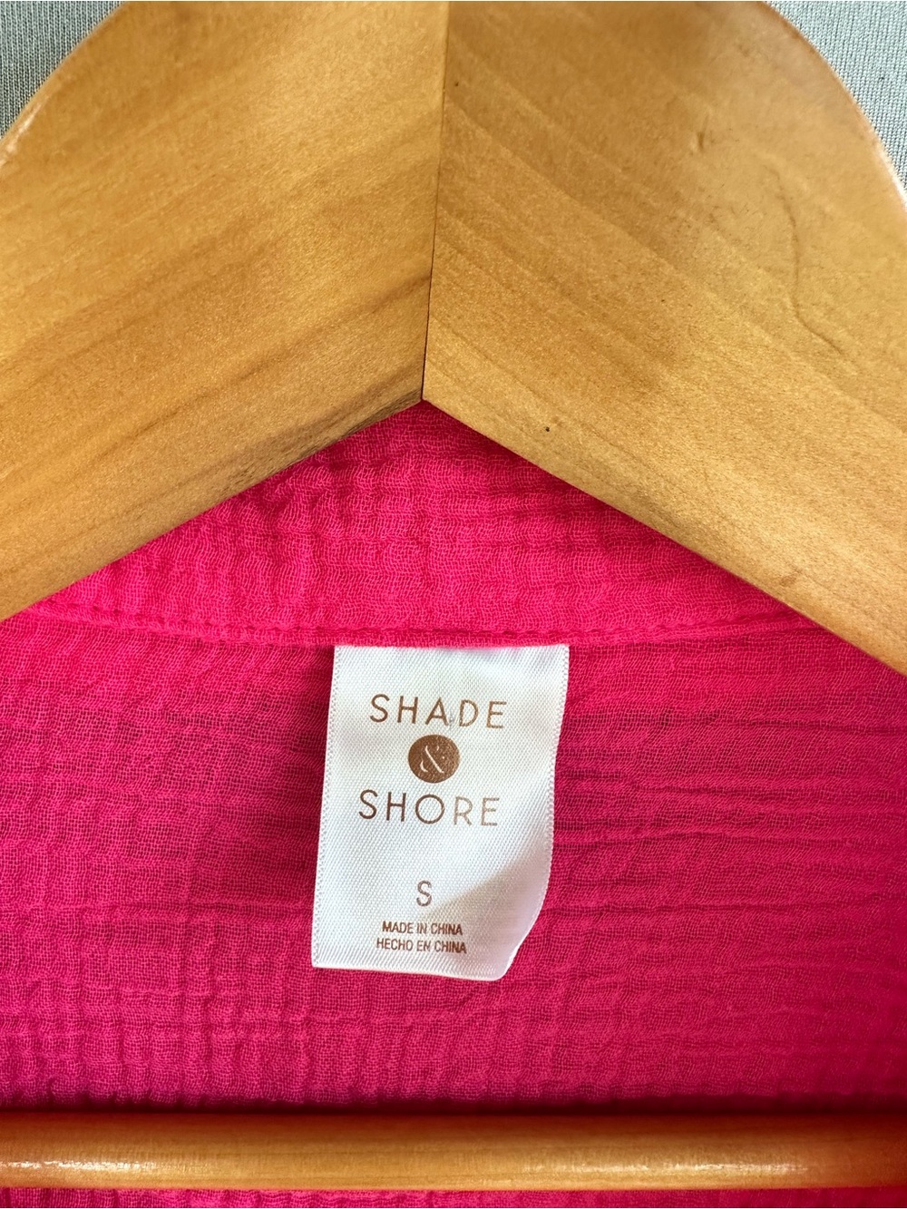 ๐5 for $45๐ Shade & shore swim coverup shirt top size S - Picture 6 of 8